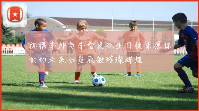 祝福李帅与李智良双生日快乐愿你们的未来如星辰般璀璨辉煌